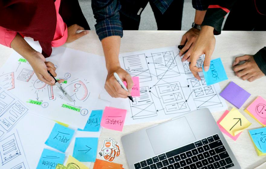 Planning a project on paper